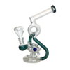 8 INCH RECYCLER WITH CREATURE EYE AT-74 Teal
