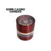 Casino Grinder, 4 Part, Size 62mm