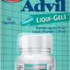 Advil Liqui-Gels Ibuprofen Capsules 200mg 12ct - HTH033