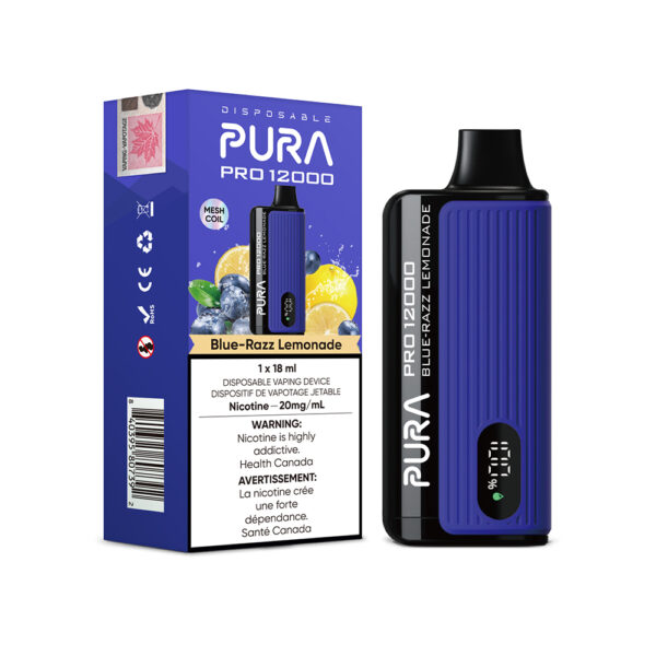 Pura Pro 12000 - Blue-Razz Lemonade