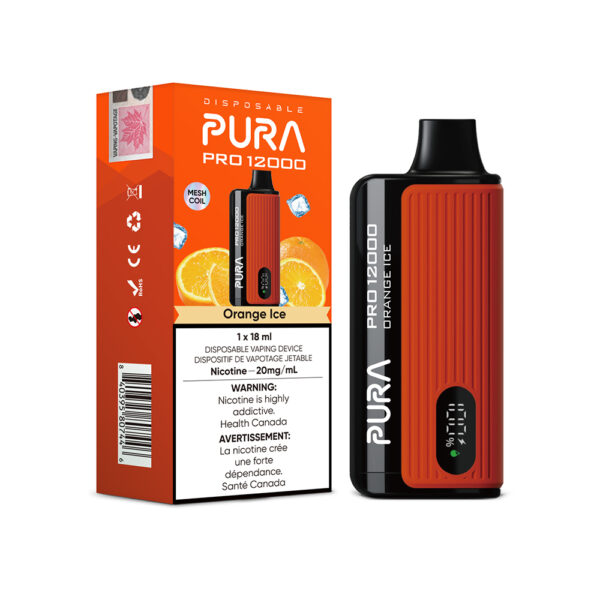 Pura Pro 12000 - Orange Ice