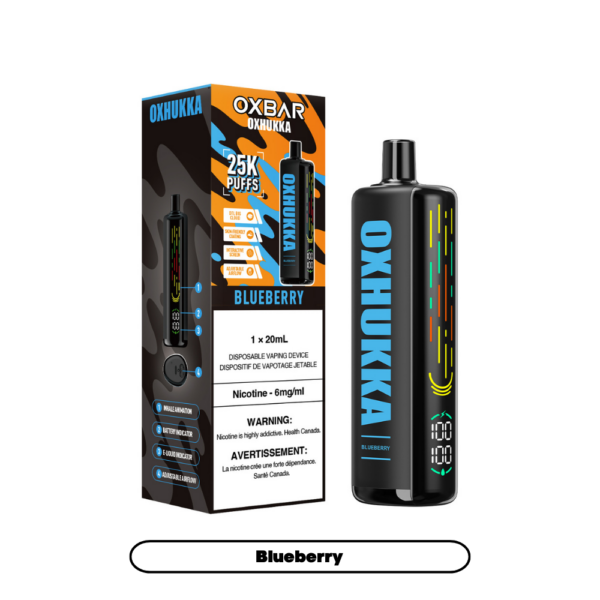 Oxbar Oxhukka- Blueberry (4pc/Carton)