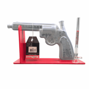 Premium Revolver  Gun  bong, Light Green